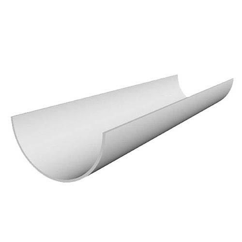 Round White Gutter 4m