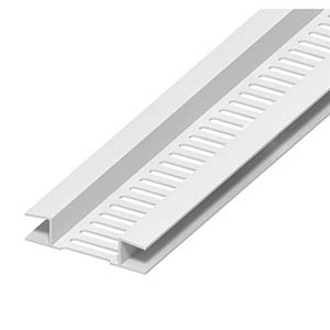 Vent Soffit Strip White