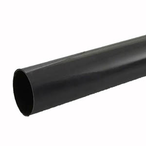 Round Black Downpipe