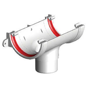 Round White Running Outlet