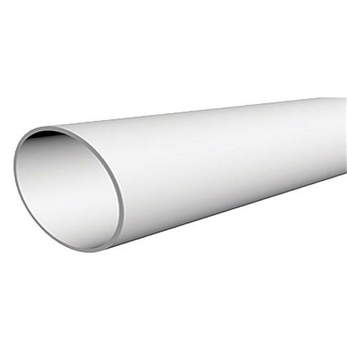 Round White Downpipe