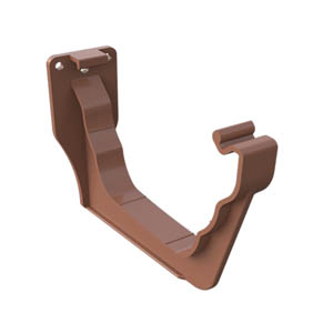 Ogee Brown Gutter Bracket