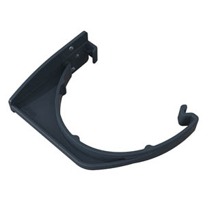 Round Anthracite Gutter Bracket