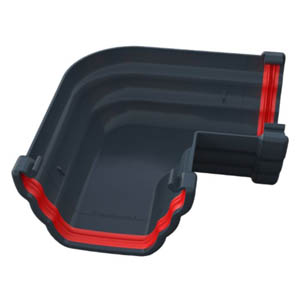 Ogee Anthracite External Corner 90