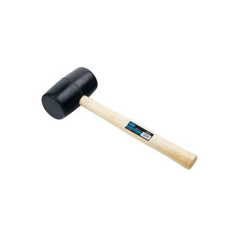 OX Trade Black Rubber Mallet - 16oz