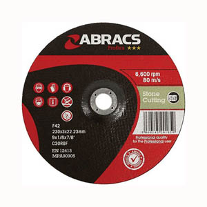 Abracs Stone Cutting Disc - 230x3x22.23mm - (9