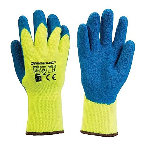 Thermal Builders Gloves Blue