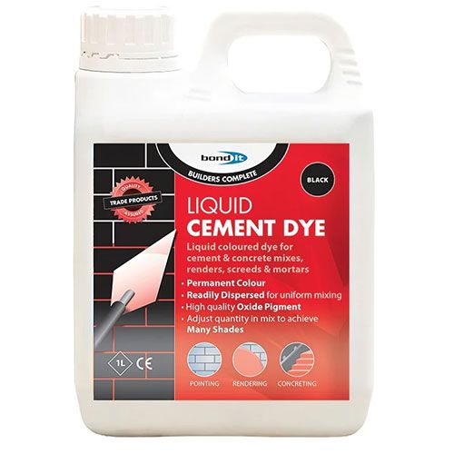 Liquid Mortar Dye 1L Black