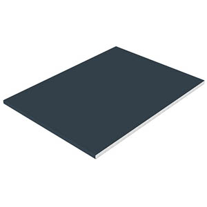 Flatboard Anthracite Grey Grain 5m  Freefoam RAL7016