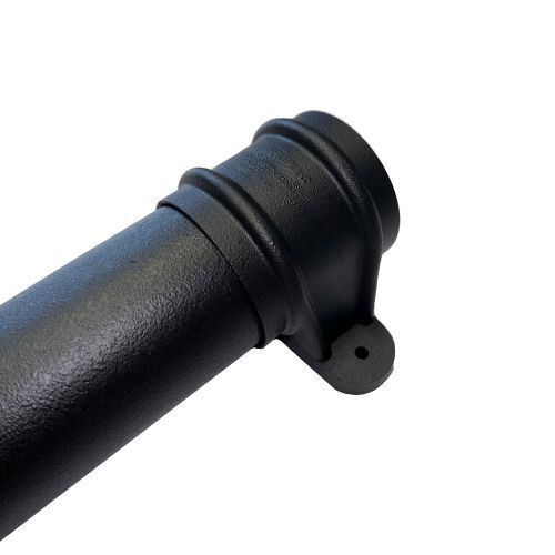 Round Cast Iron Replica 2.5m Downpipe with Lug