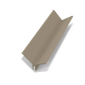 Fortex Cladding 3m x 2 Part Internal Corner Trim