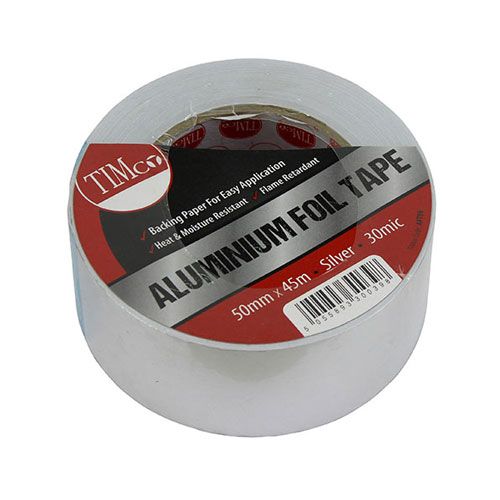 Aluminium Foil Tape 45m x 50mm 