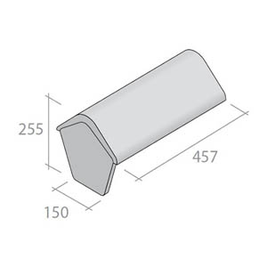 Marley Modern Block End Ridge