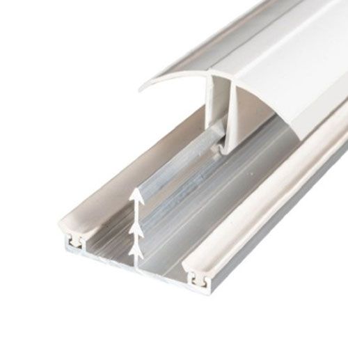 16mm Rafter Glazing Bar 4m White