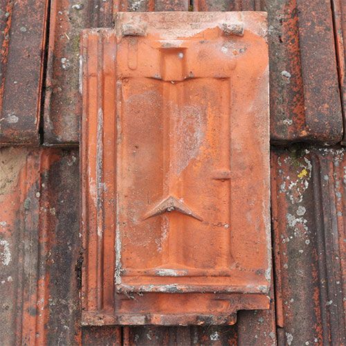 Reclaimed Flanders Belgian Interlocking Clay Tile
