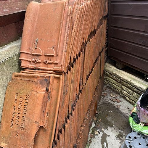 Reclaimed Courtrai Style French Interlocking Clay Tile