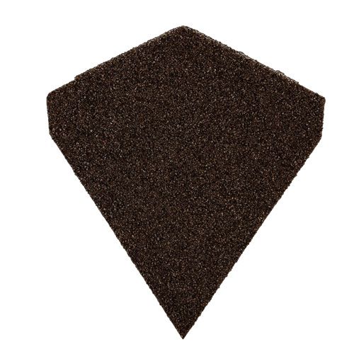Granulated Metal Ridge End Cap