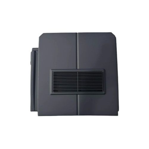 RP10K Sandtoft 20/20 Tile Vent Antique Slate (with Pipe Adapter)