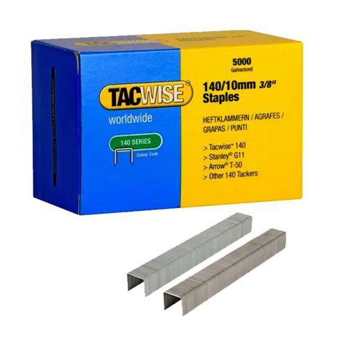 Tacwise/Rapid Staples Heavy Duty 10mm Type T50 Pack Of 5000