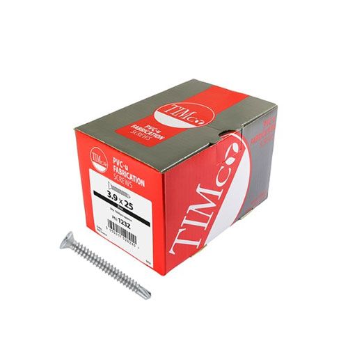 3.9 x 25mm - CSK Self-Tapping -Stainless Steel  Box  200