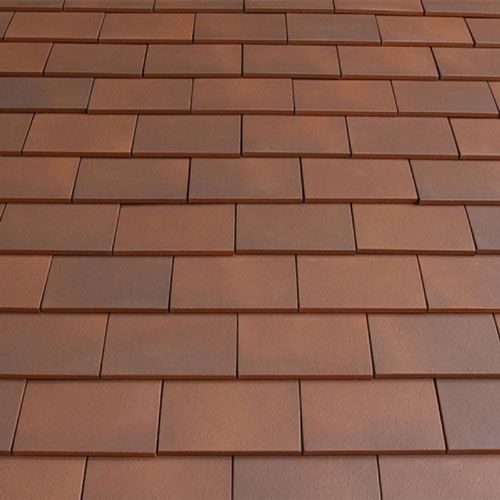 Acme Double Camber Eave Tile Smooth Brindle