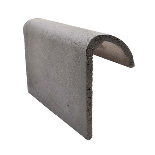 Sandtoft Half Round Mono Ridge Dark Grey