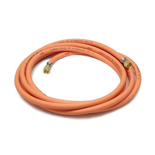 Orange Hose 8mm Inc Crimps 5m Length 8mm