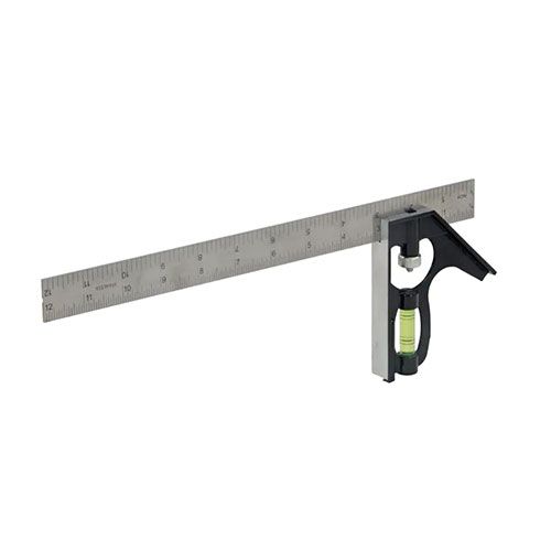 Silverline Heavy Duty Combination Square 300mm