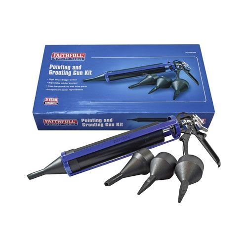 Faithfull Pointing Gun Kit (Mortar & Cement)