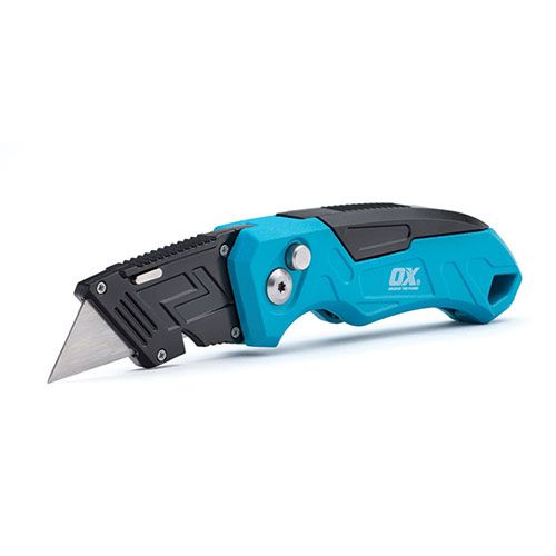 Ox Pro Heavy-Duty Fixed Blade Folding Knife � Includes 4 Blades