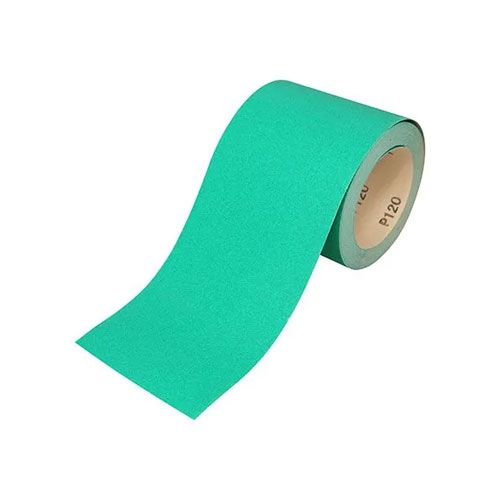 Sandpaper Roll  60 Grit - Green 115mm x 10m 