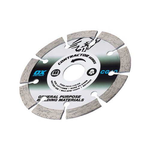 OX Contractor Diamond Blade - General Purpose - 115/22.23mm