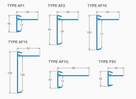 64x60mm Aluminium AF2 Corner